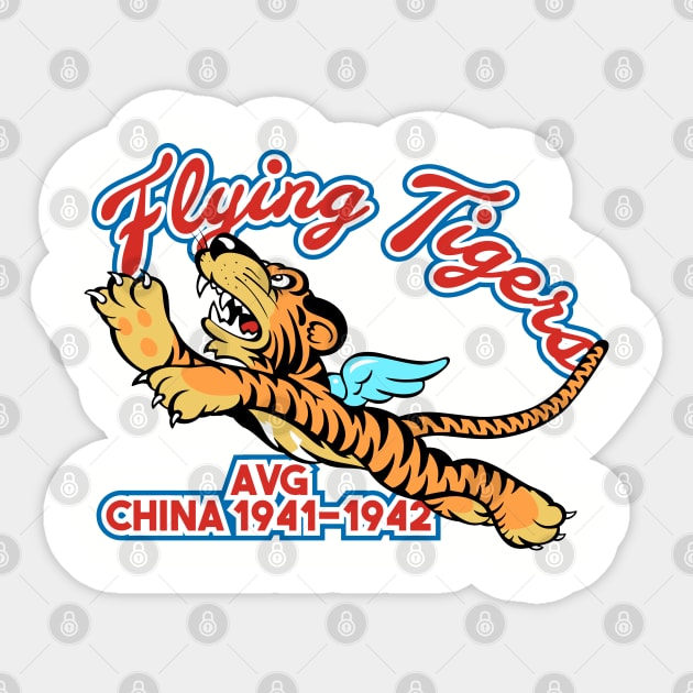 Flying Tigers Sticker by MBK